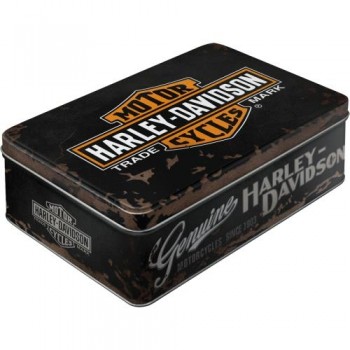 Коробка для хранения Nostalgic-Art "Harley-Davidson - Genuine" (30703)